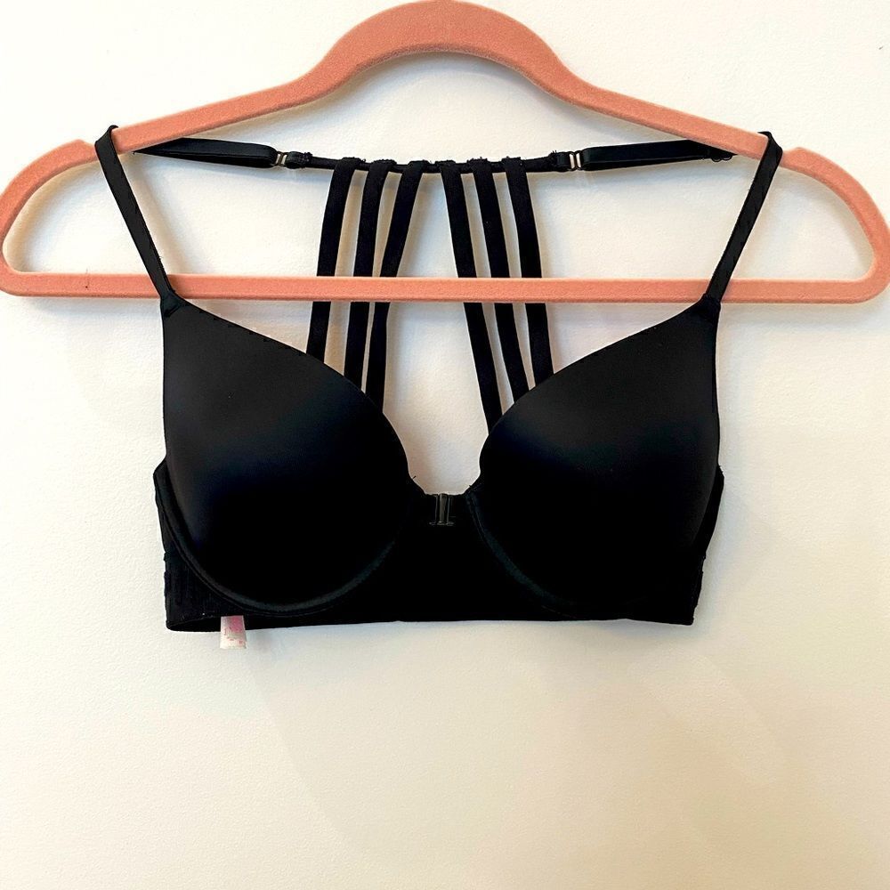 Pink Victoria’s Secret Wear Everywhere Push-Up Bra Women Size 32C